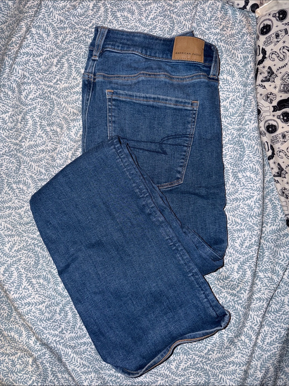 American Eagle Outfitters Women’s Skinny Kick Jeans - Dark Blue